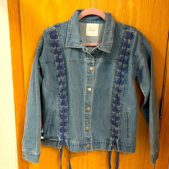 NEW FANTASTIC FAWN BRAND NEW JEAN JACKET - Picture 1 of 6